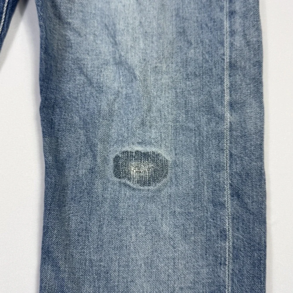 Polo Ralph Lauren Distressed Sullivan Slim Jeans Mens 33x32‎ Light Wash Denim